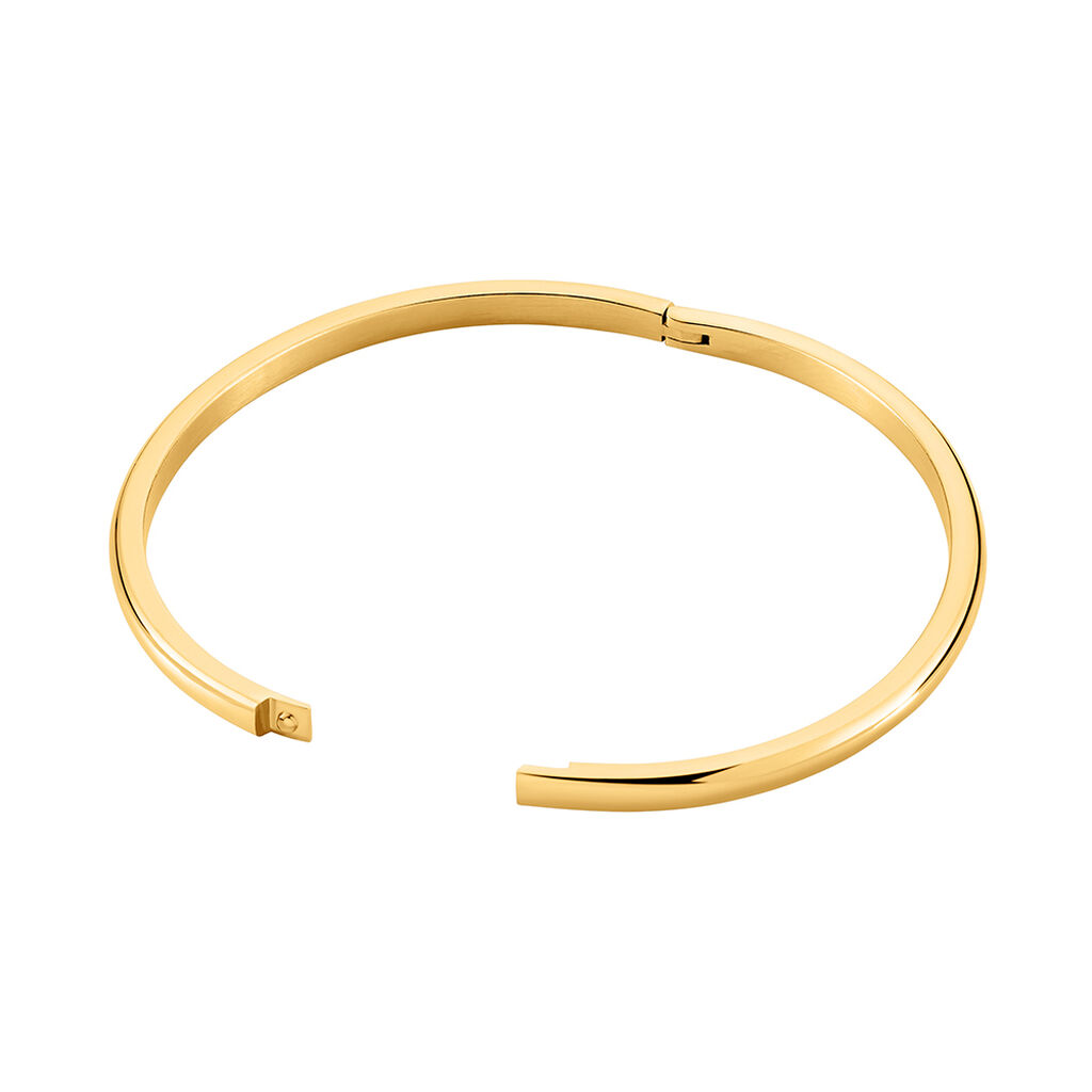 Damen Armreif / Armspange Edelstahl vergoldet Ohne Stein Lexie 60,00mm  - Sommerschmuck Damen | OROVIVO