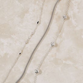 Damenarmband Silber 925 Zirkonia - Armbänder  | OROVIVO
