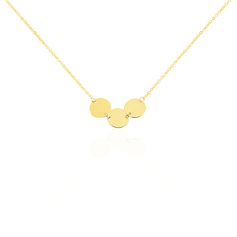 Collier Or Jaune Ilija Pastille - Spannringe Damen | OROVIVO