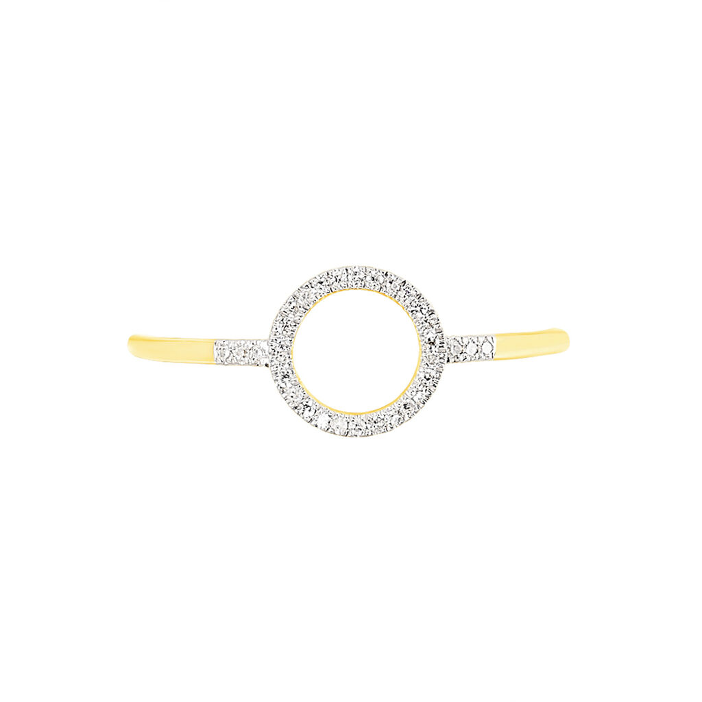 Bague Maude Or Jaune Diamant - Spannringe Damen | OROVIVO