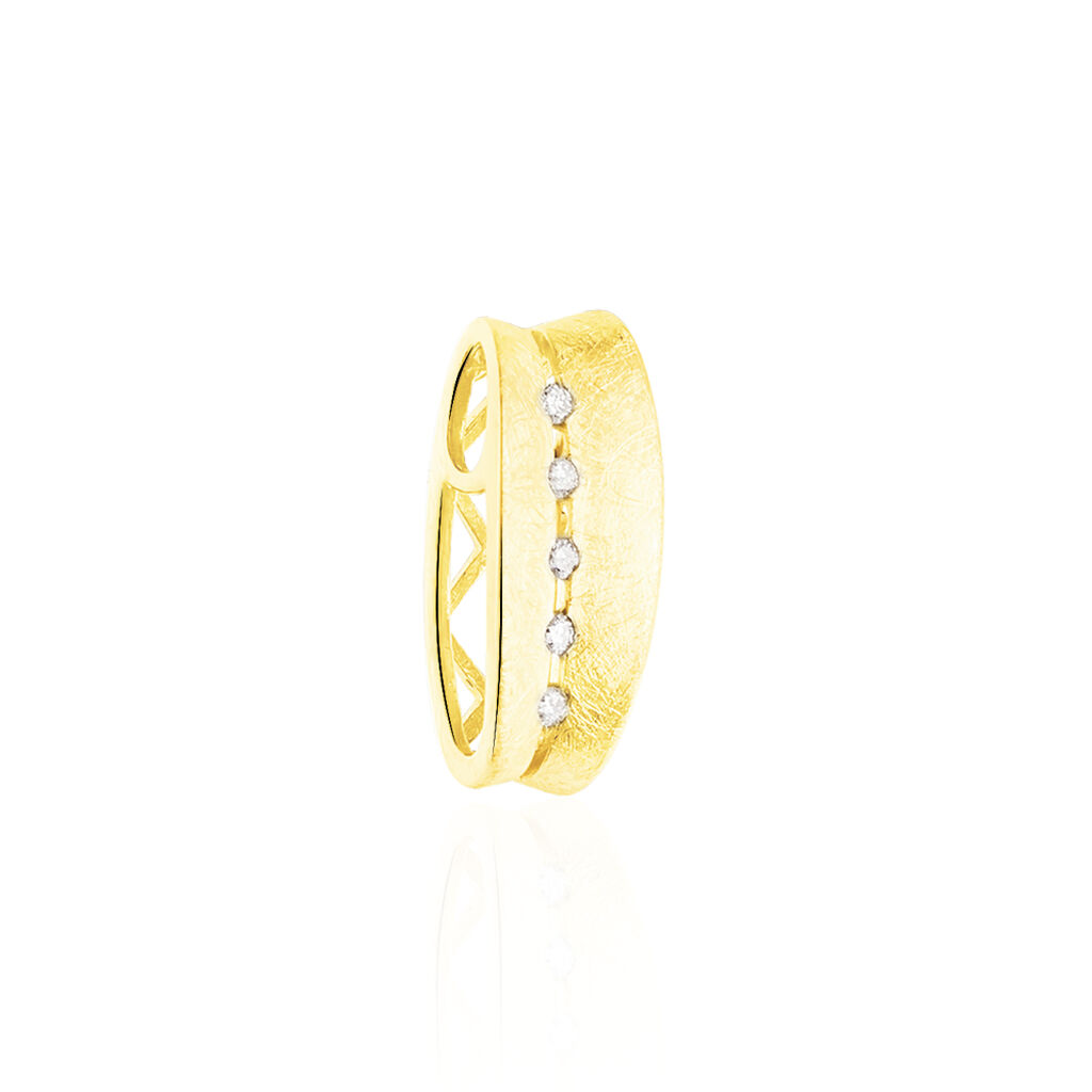 Thumbnail - CLEA 1 Damen Anhänger Gold 375 (9 Karat) Diamant Weiß 0,05 ct, Anhänger mit Stein