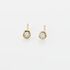 Damen Ohrstecker Gold 375 Zirkonia 3mm - Ohrstecker Damen | OROVIVO