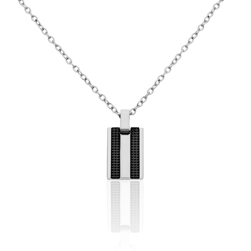 Herren Collier Edelstahl Bicolor Achteck - Halsketten Herren | OROVIVO