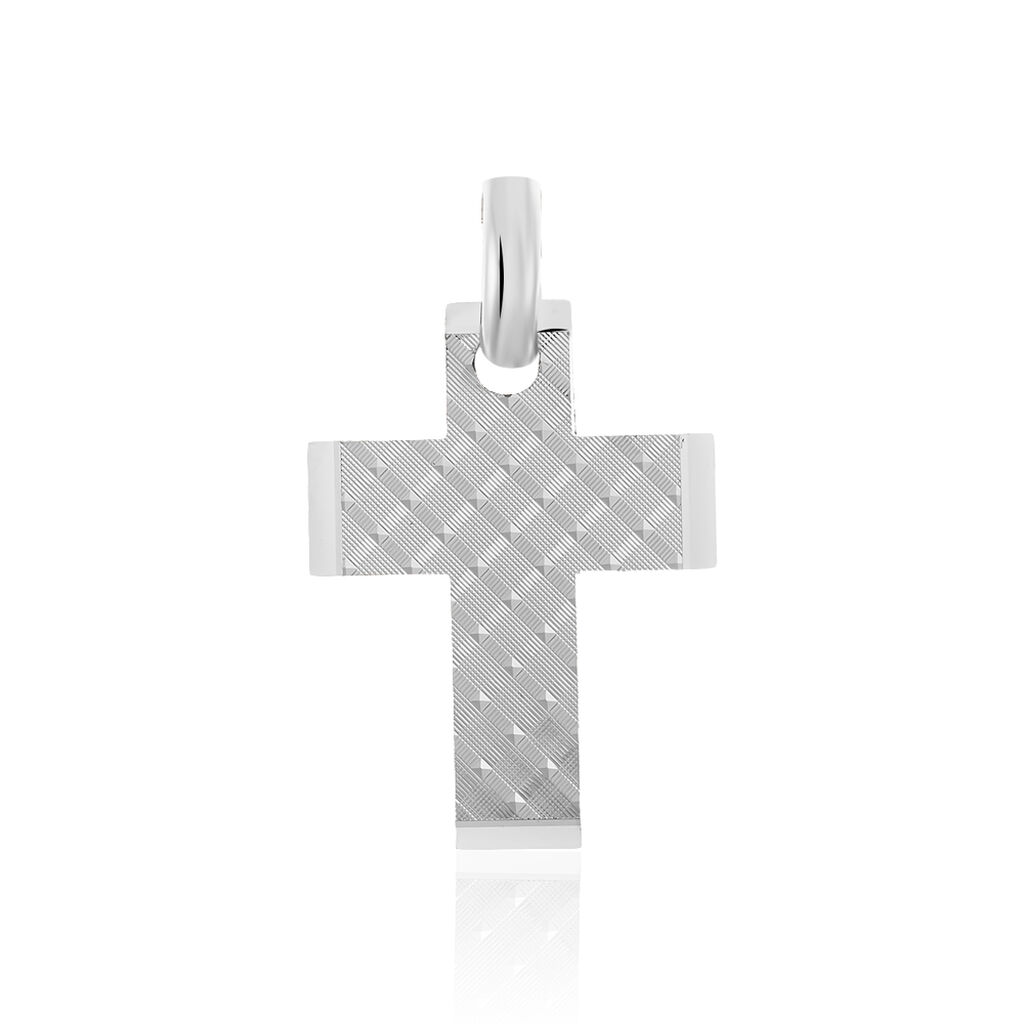GESINE KREUZ 2 Unisex Anh&auml;nger Silber 925 Religi&ouml;ses Kreuz