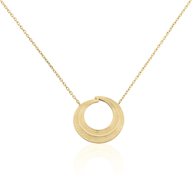 Damen Halskette Messing Gold 750 plattiert  - Halsketten Damen | OROVIVO