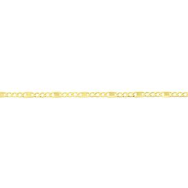 Unisex Figarokette Gold 375 60cm - Ketten ohne Anhänger Unisex | OROVIVO