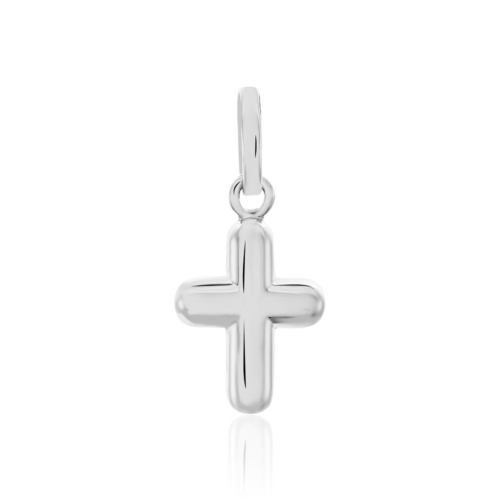 BARBARA KREUZ 6 Damen Anhänger Silber 925 Religiöses Kreuz, Anhänger ohne Stein