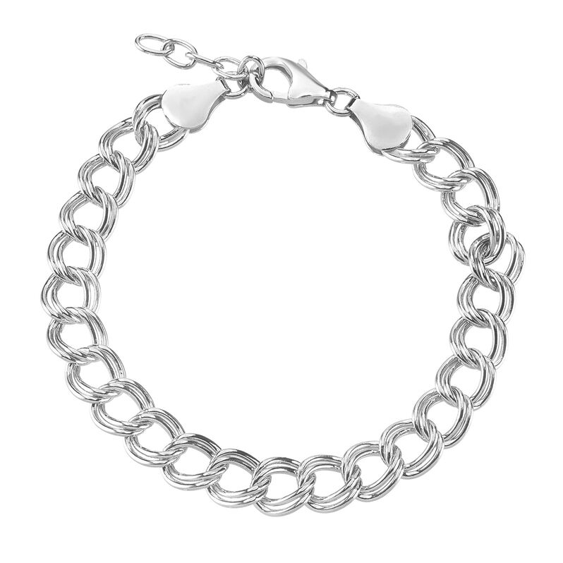 Bracciale in argento rodiato - Spannringe Damen | OROVIVO