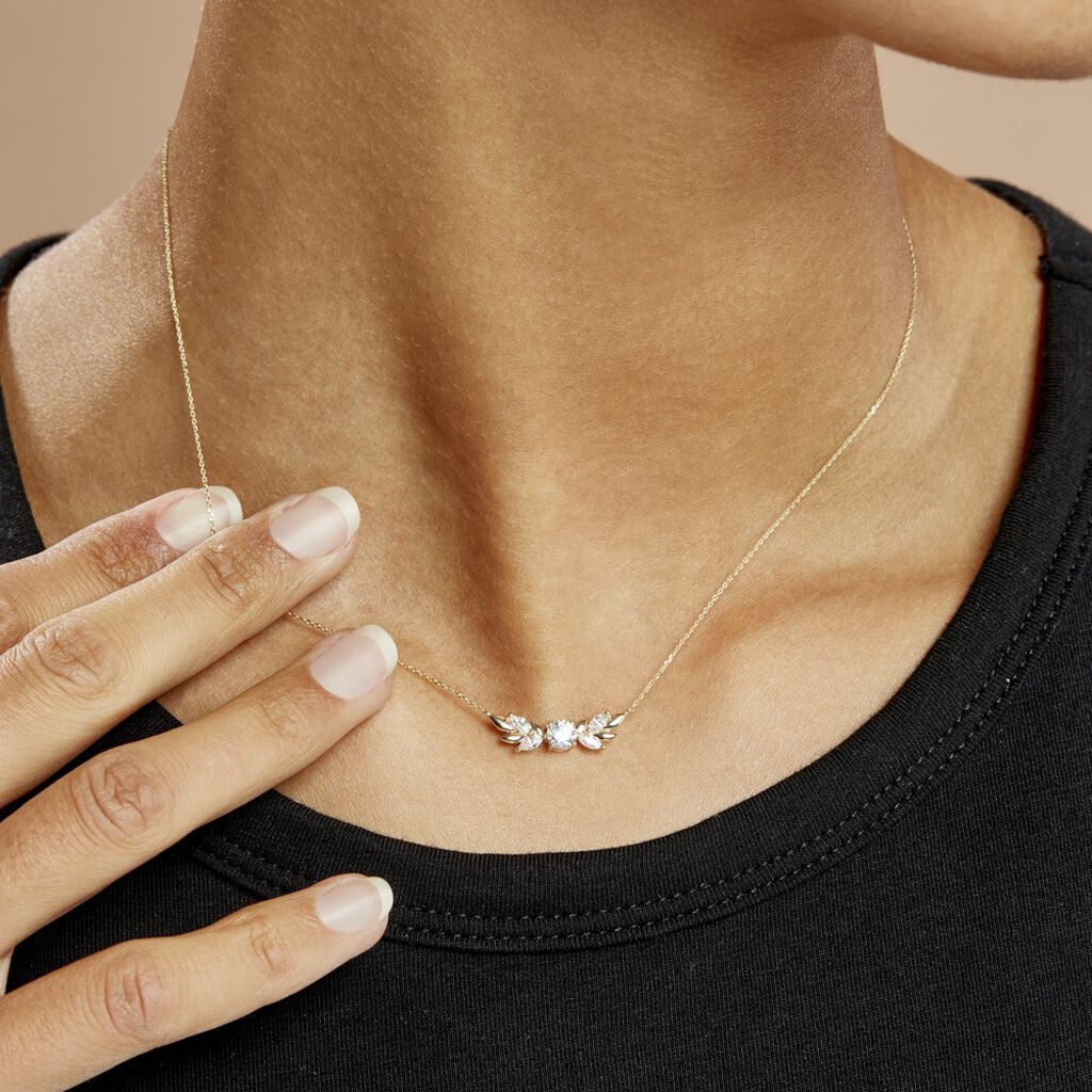 Collier Or Jaune Ethel Oxyde - Spannringe Damen | OROVIVO