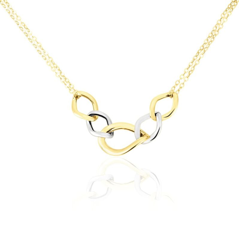 Collier Or Bicolore Acanthus - Spannringe Damen | OROVIVO