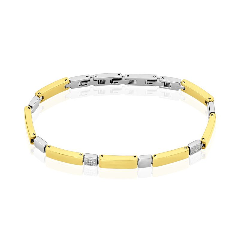 Damenarmband Edelstahl Bicolor Vergoldet - Armbänder Damen | OROVIVO