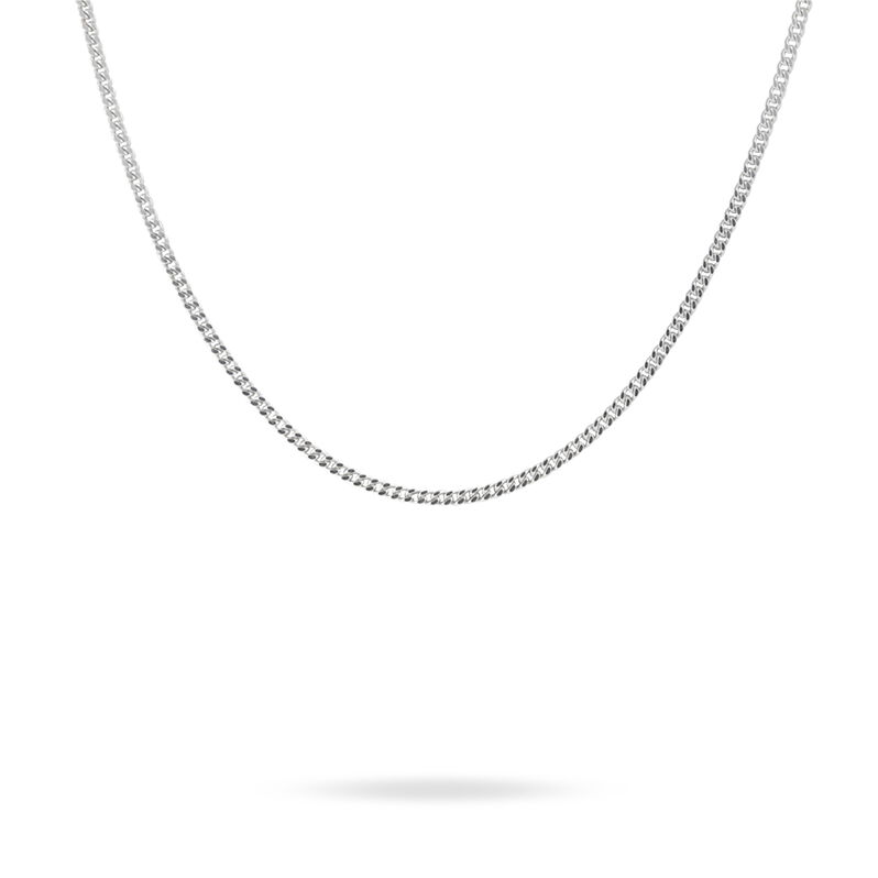 Chaîne Angeli Maille Gourmette Argent Blanc - Spannringe Damen | OROVIVO