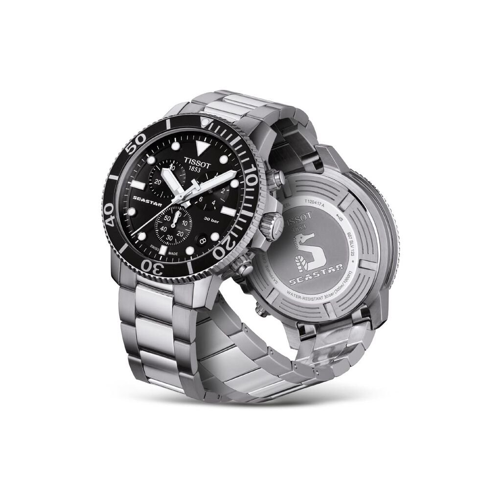 Tissot Herrenuhr Seastar 100 T1094103603100 Quarz - Armbanduhren Herren | OROVIVO