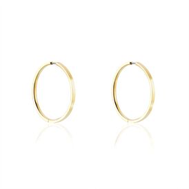 Boccia Damen Creolen Titan vergoldet 0508-09 - Creolen Damen | OROVIVO