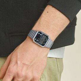 CASIO VINTAGE Uhr Edgy Quarz A100WE-1AEF - Digitaluhren Herren | OROVIVO