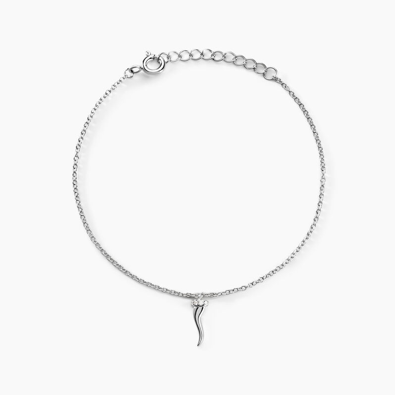 Bracelet Amalthee Argent Weiss Oxyde De Zirconium - Spannringe Damen | OROVIVO