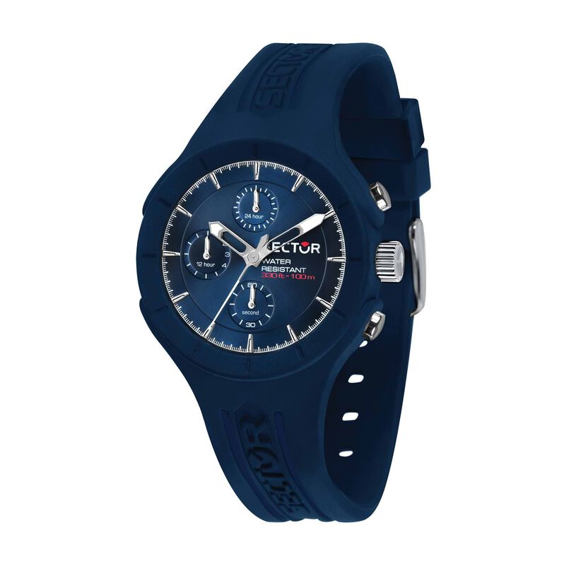 Multifunzione Speed cassa in nylon e cinturino in silicone - Spannringe Herren | OROVIVO