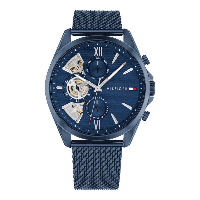Montre Tommy Hilfiger Baker Bleu - Spannringe Herren | OROVIVO