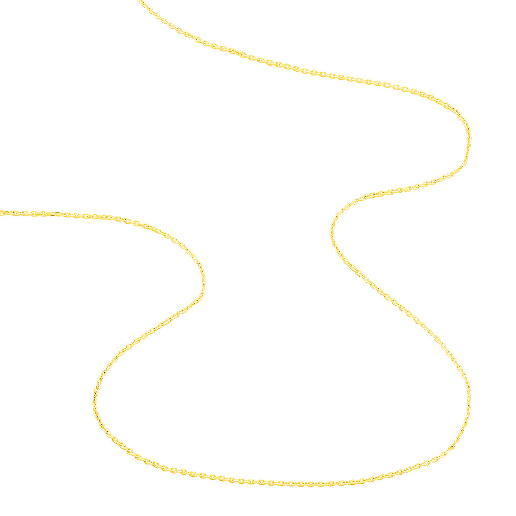Damen Ankerkette Gold 585 Diamantiert  - Halsketten Damen | OROVIVO