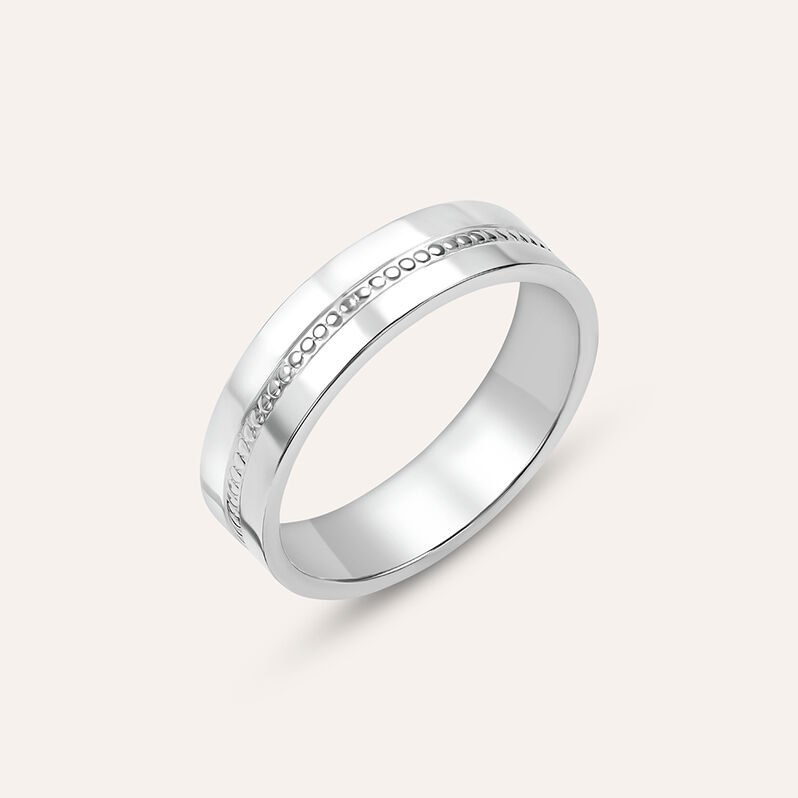 Anello Fedina Silver Collection Argento Rodiato - Spannringe Unisex | OROVIVO