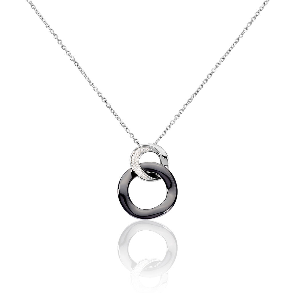 Collier Lou Argent  Et Ceramique - Spannringe Damen | OROVIVO