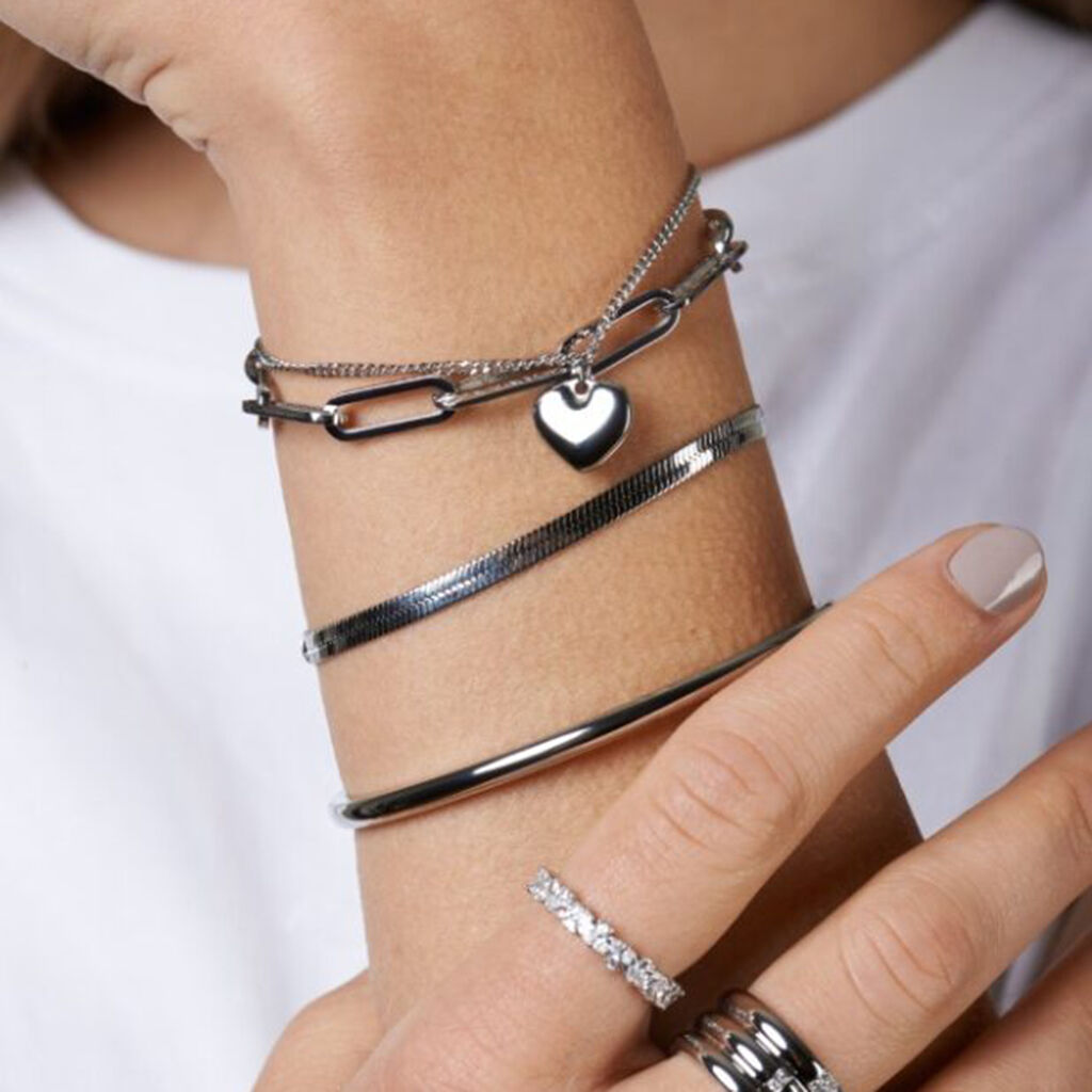 Damen Armband Edelstahl Ohne Stein Paloma 4,00mm - Sommerschmuck Damen | OROVIVO