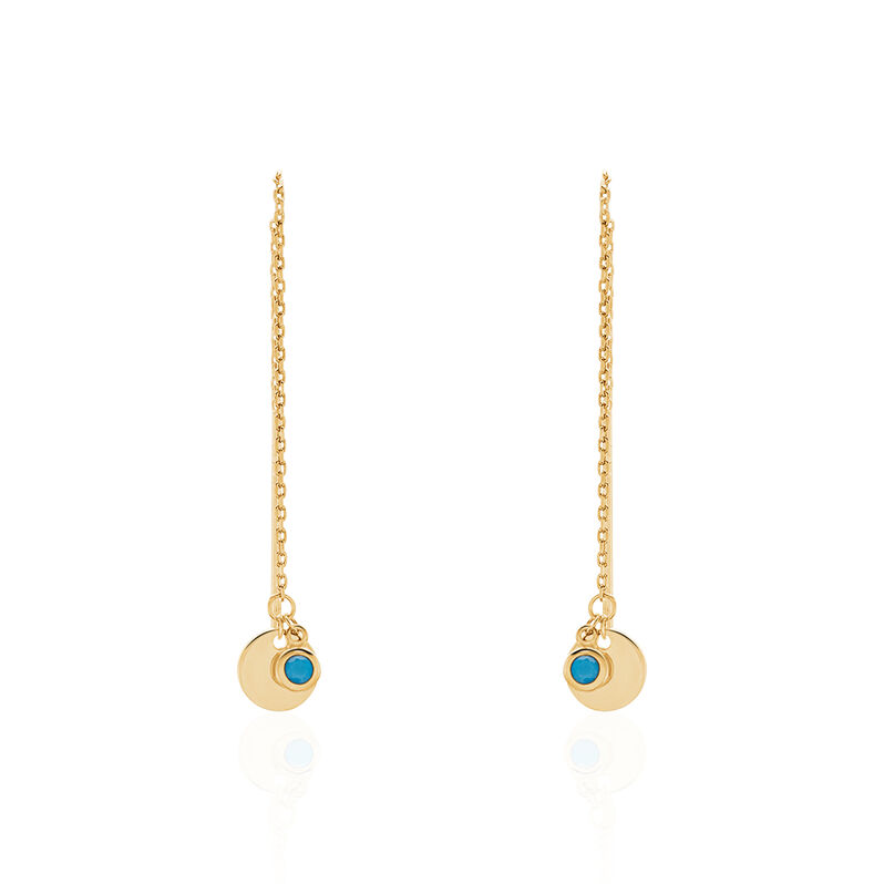 Boucles D'oreilles Plaque Or Carmellia P - Spannringe Damen | OROVIVO