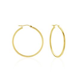 Damen Creolen Gold 750 30mm Madly - Creolen Damen | OROVIVO