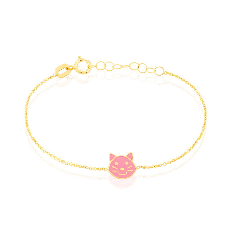 Bracelet Aviel Chat Or Jaune - Spannringe Kinder | OROVIVO