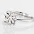 DREAM 1 Damen Ring Wei&szlig;gold 375 (9 Karat) Diamant Wei&szlig; 0,17 ct