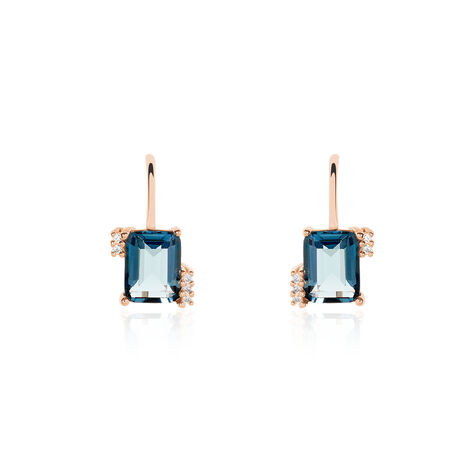 Damen Ohrhänger Silber 925 Rosé Vergoldet - Ohrhänger Damen | OROVIVO