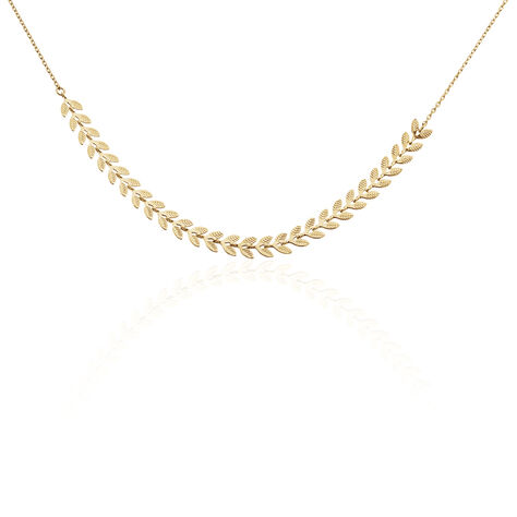 Damen Halskette Messing Gold 750 plattiert  - Halsketten Damen | OROVIVO