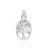 SVALA LEBENSBAUM 4 Damen Anh&auml;nger Silber 925 Zirkonia Multicolour Baum
