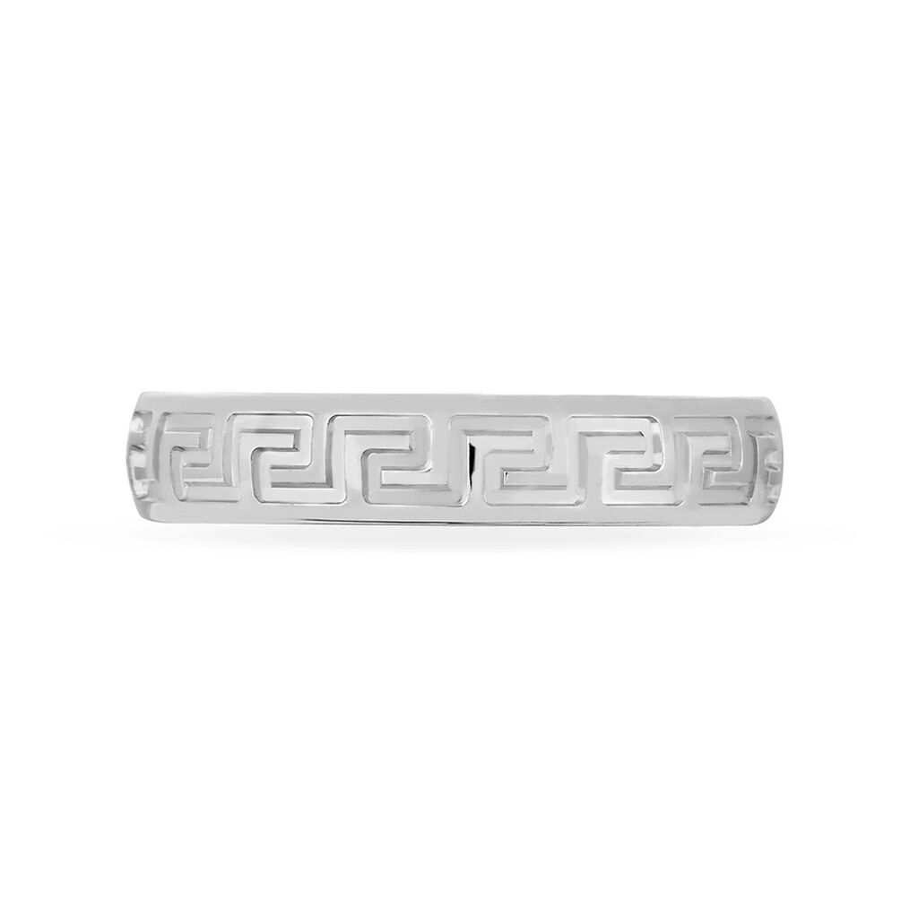 Alliance Vaiana Demi Jonc Classique Or Blanc - Spannringe Familie | OROVIVO