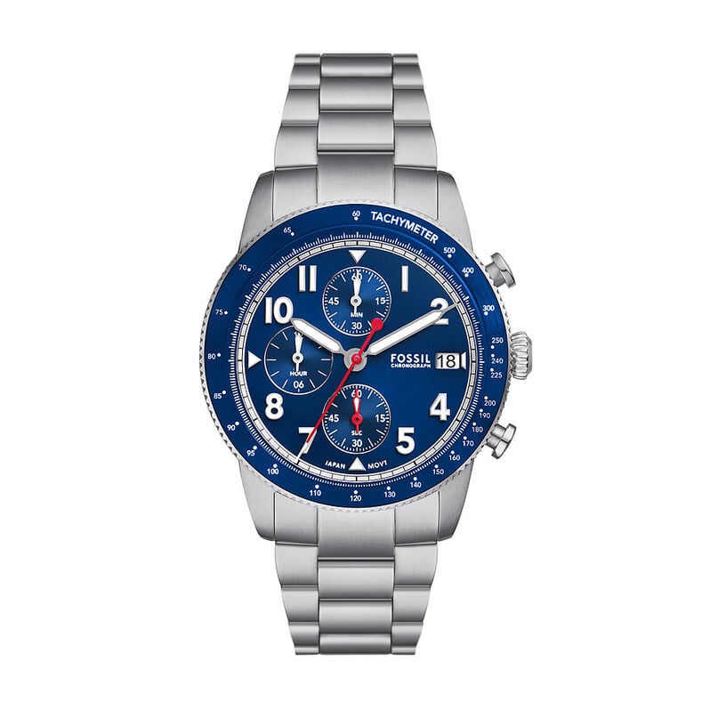 Montre Fossil Sport Tourer Bleu - Spannringe Herren | OROVIVO