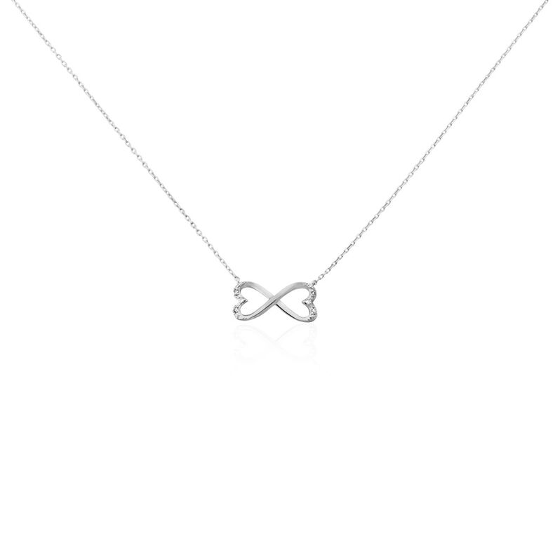 Collier Irmela Or Weiss Diamant - Spannringe Damen | OROVIVO