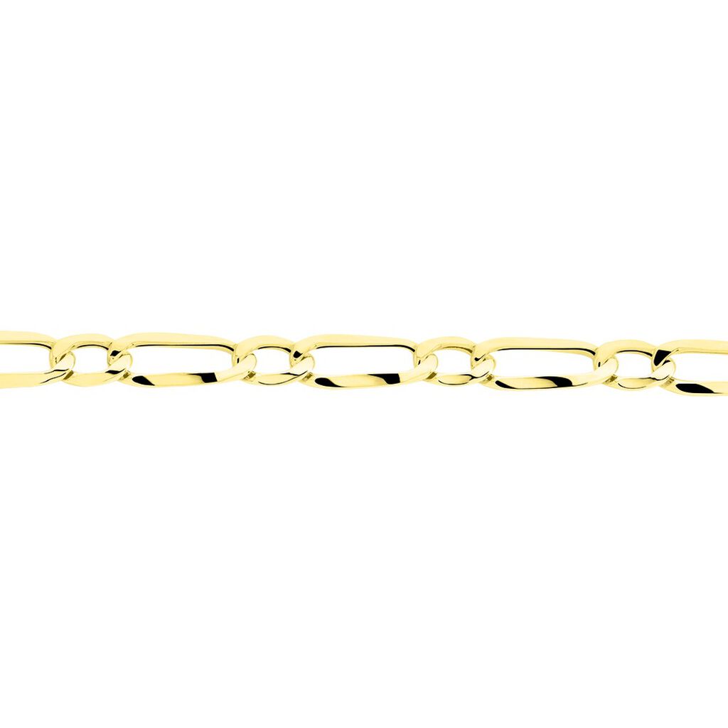 Bracelet Ophelio Maille Alternee 1/1 Or Jaune - Spannringe Herren | OROVIVO