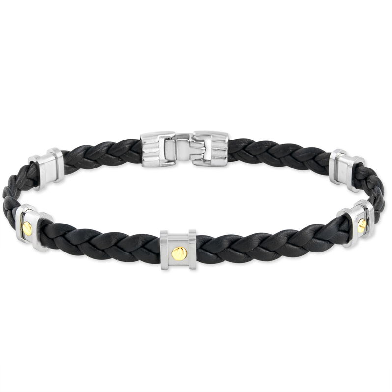 Bracelet Edeseae Or Acier Bicolore - Spannringe Herren | OROVIVO