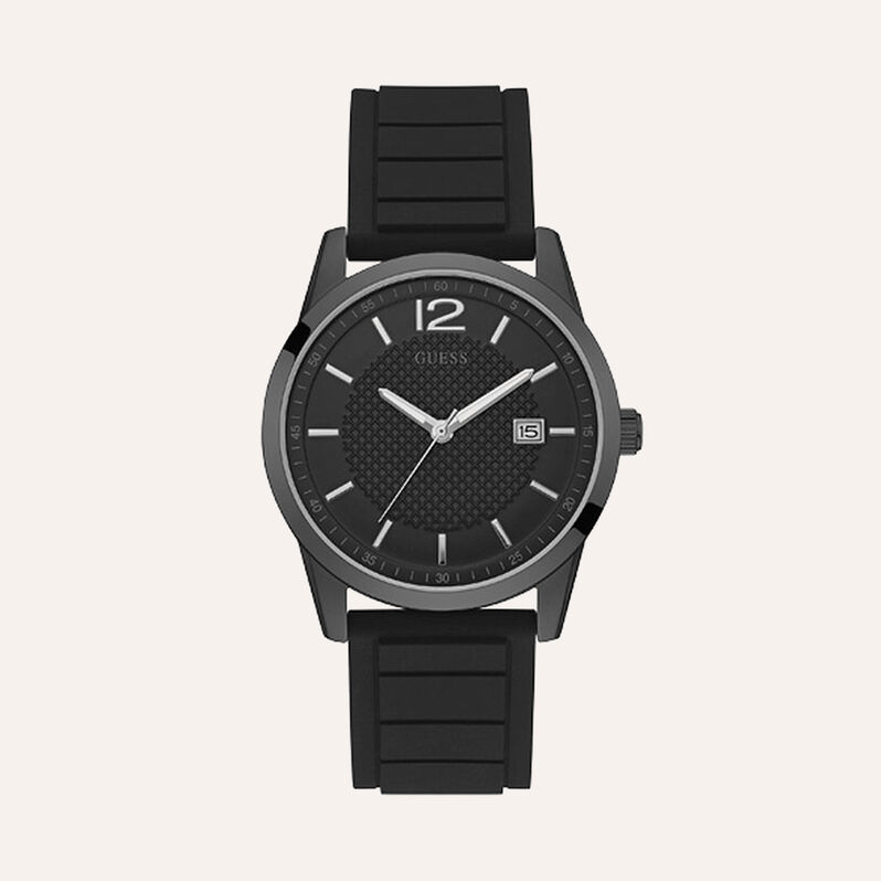 Orologio Uomo Guess Perry quadrante nero W0991G3-RE21 - Spannringe Herren | OROVIVO