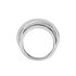  Ring Silber 925 Zirkonia Waagrecht Balken 8,00mm 
