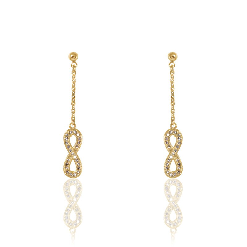 Boucles D'oreilles Pendantes Marie-augusta Plaque Or Oxyde - Spannringe Damen | OROVIVO