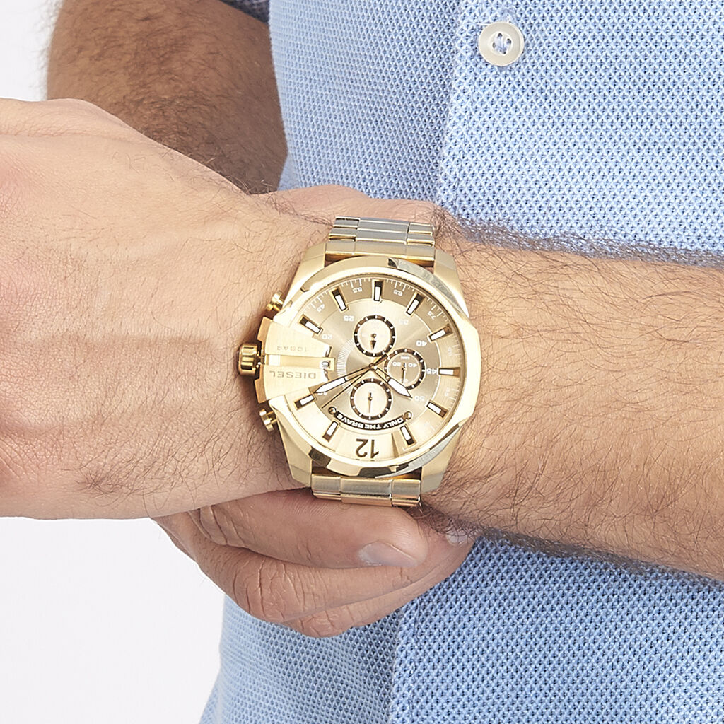 Diesel Herrenuhr Mega Chief Dz4360 Quarz - Armbanduhren Herren | OROVIVO