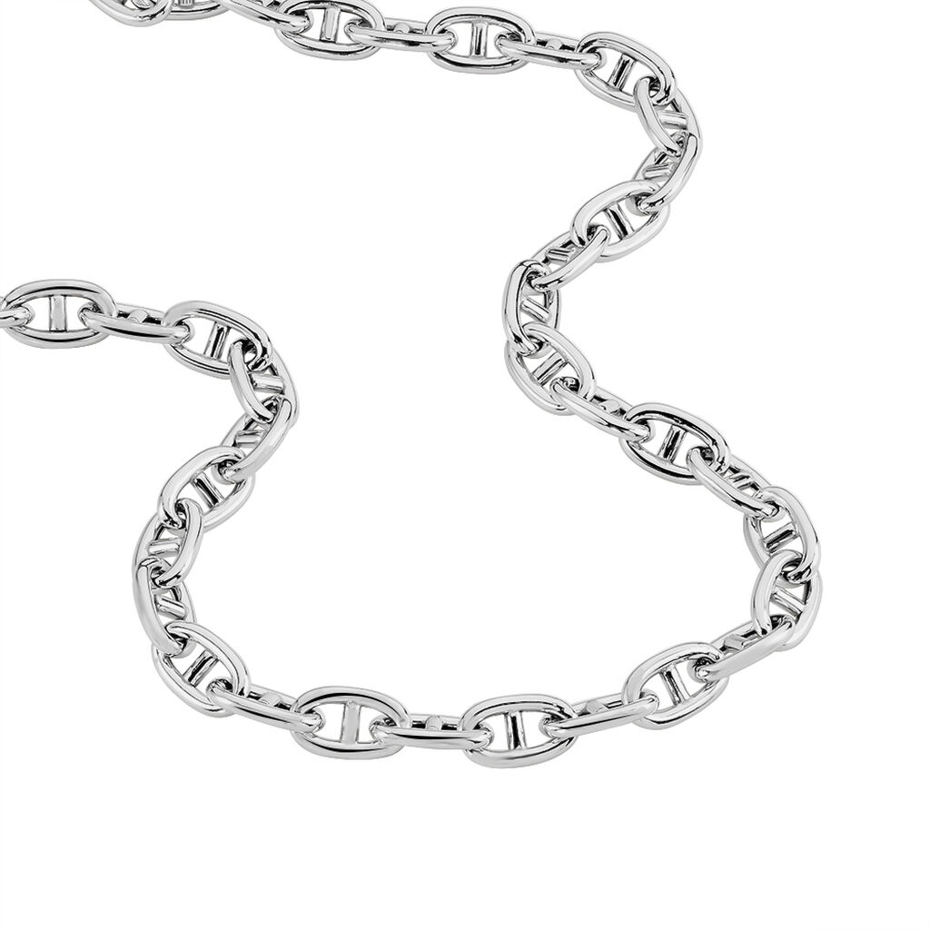 Damen Gliederkette Panzerstegkette Silber 925  - Halsketten Damen | OROVIVO