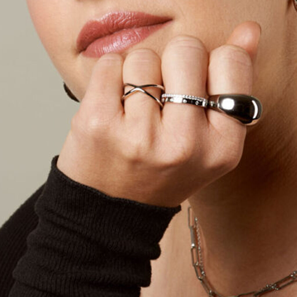 Damen Ring Edelstahl Alianna  - Ringe Damen | OROVIVO