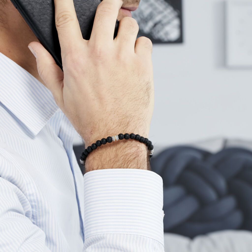 Bracelet Jourdan Heliena Acier Bicolore - Spannringe Herren | OROVIVO