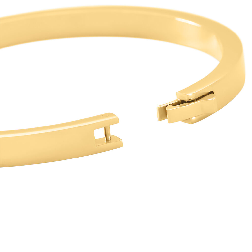 MILLIE Damen Armreif / Armspange Edelstahl vergoldet