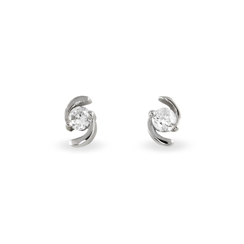 Damen Ohrstecker Silber 925 Zirkonia - Ohrstecker Damen | OROVIVO