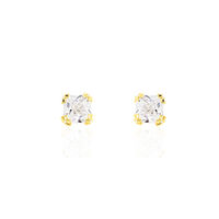 Damen Ohrstecker Gold 375 Zirkonia Doreen Carre 