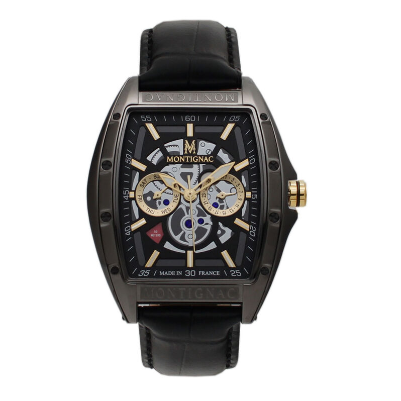 Montre Montignac Noir - Spannringe Herren | OROVIVO