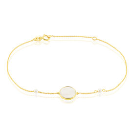 Damenarmband Gold 375 Perlmutt  - Armbänder Damen | OROVIVO